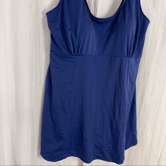 Sea Waves one piece blue bathing suit’s - Picture 3 of 8